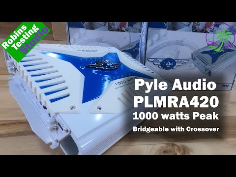 How Does the Pyle PLMRA420 & PLMRA430bt Marine amplifier Work