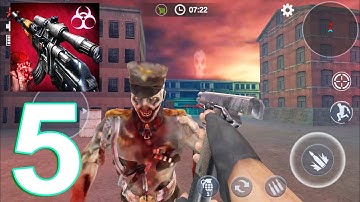 Zombie 3D Gun Shooter- Real Survival Warfare Gameplay Walkthrough Part 5 (IOS/Android)