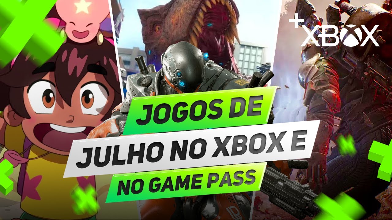 Xbox revela primeira leva de jogos do Game Pass de Julho (2023)