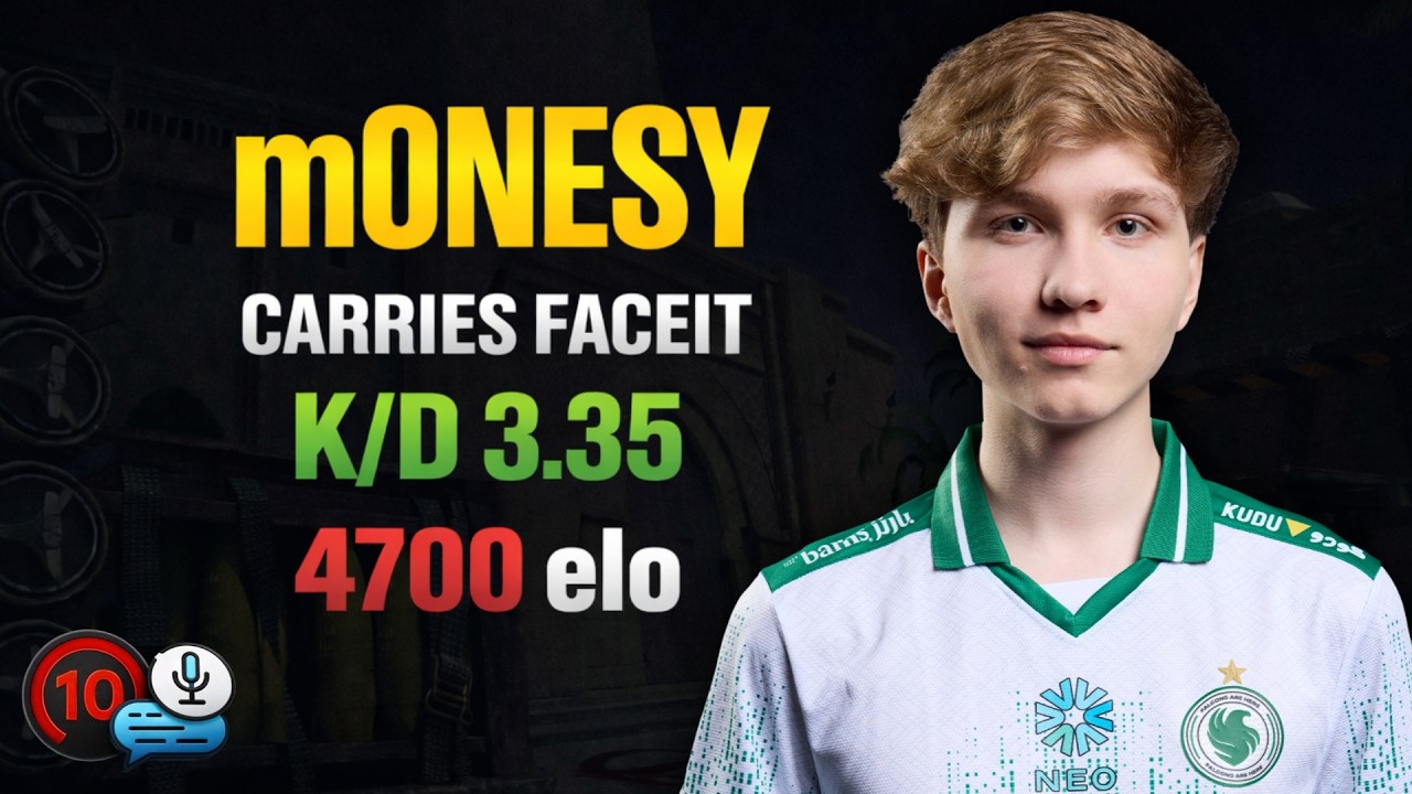 m0NESY Dominates FACEIT LVL 10 Mirage (29-13) M0NESY Highlights! CS2