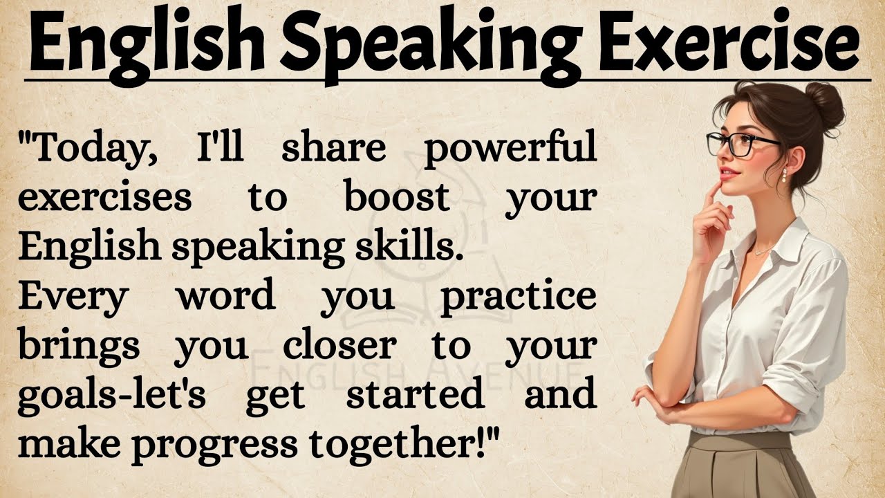Outline Video English Speaking Exercise || How To Speak English Fluently || Graded Reader || Listen & Practice
