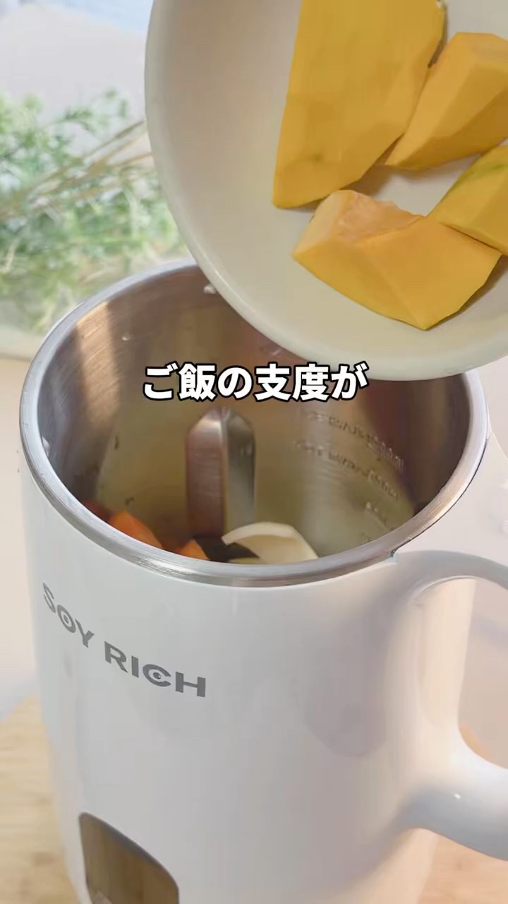 I tried out the trendy soy milk maker. It's more of a soup maker