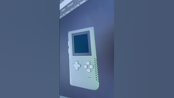 Handheld created in blender3D #akuhchinemeze