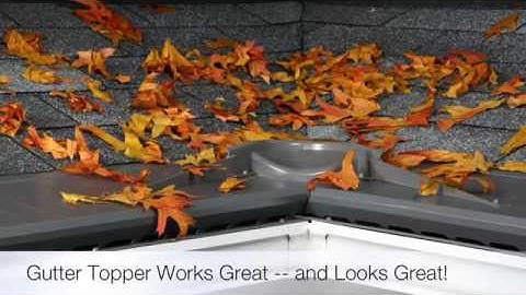 Gutter Topper  A Wise Investment in Gutter Protection