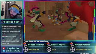 Kingdom Hearts II Platinum Trophy Run - Part 4 - Regular Pat Stream