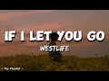 If I Let You Go (Lyrics) : Westlife