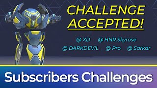 Subscribers Challenges - Season 3 | HONOR GAMING | Mech Arena: Robot Showdown