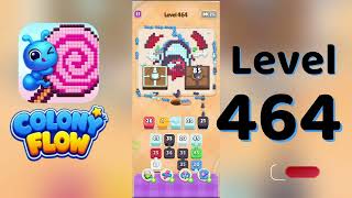 Colony Flow Level 464 Walkthrough | Full Gameplay | Solutionguruji