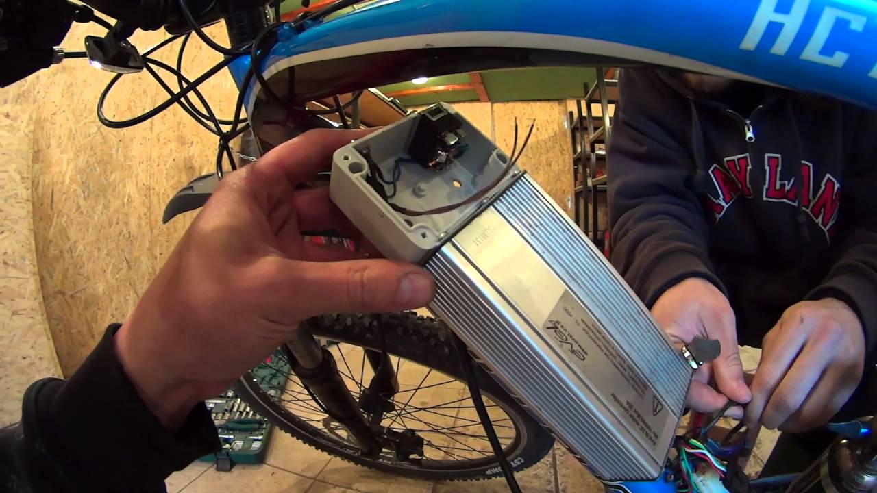 Ebike! Installation of the second battery at 9 amps. YouTube