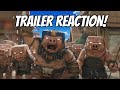 Minecraft Movie Teaser Trailer Reaction!