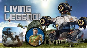 SHERIFF DEMETER GOES LIVING LEGEND WITH ULTIMATE HAVOCS! CRAZY BUILD! (War Robots)