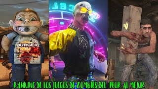 RANKING DE LOS CALL OF DUTY ZOMBIES 