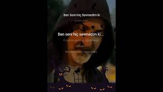 Ben Seni̇ Hi̇ç Sevmedi̇mki̇ Şi̇i̇r