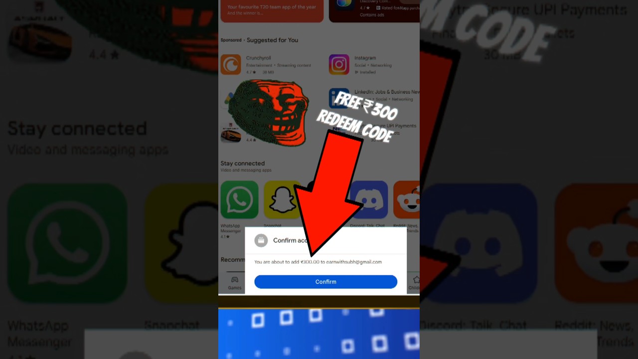 ₹300 Free Redeem Code Ft Techno Subh 