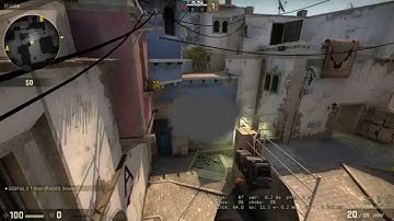 CS:GO - Mirage Smokes - Snipers Nest