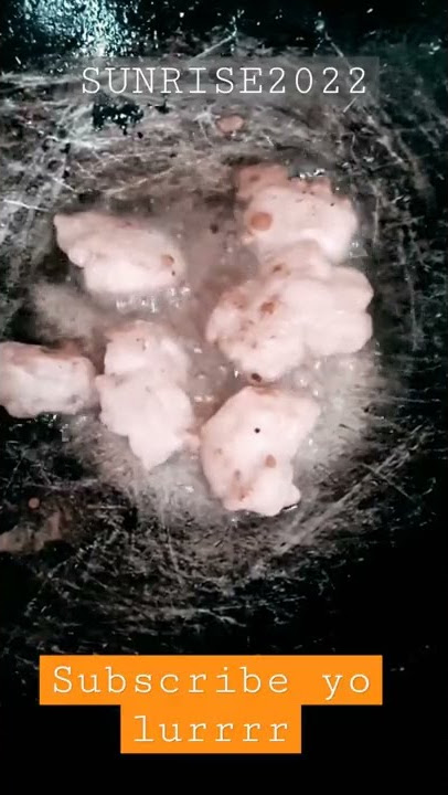 THE SOUND OF COOKING OIL #short