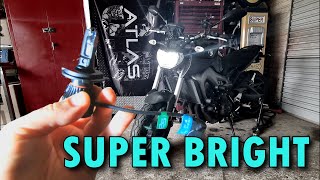 LED Motorcycle Headlight Upgrade.. any good?