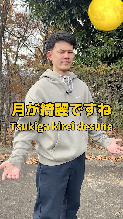 Download lagu “I love you” in Japanese Tsukiga kirei desune #japan #japanese #learnjapanese