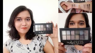Maybelline The Rock Nudes Palette | Makeup Tutorial + Review | Anindita Banerjee
