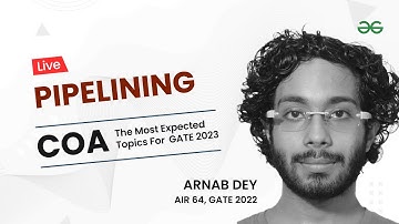 COA | Pipelining | The Most Expected topics for GATE 2023