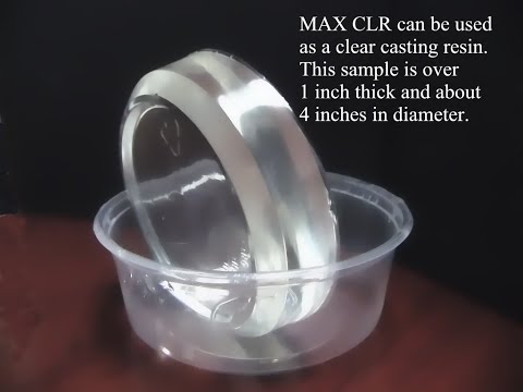 MAX CLR 1.5 GAL - EPOXY RESIN FOOD SAFE FDA COMPLIANT VERY CLEAR HIGH  IMPACT COATING - The Epoxy Experts
