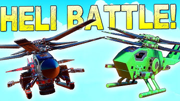 Helicopter Air Battle is Pure Chaos! - Trailmakers Multiplayer