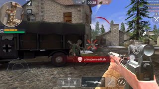 World War 2 Battle Combat - SVT 40 Gameplay