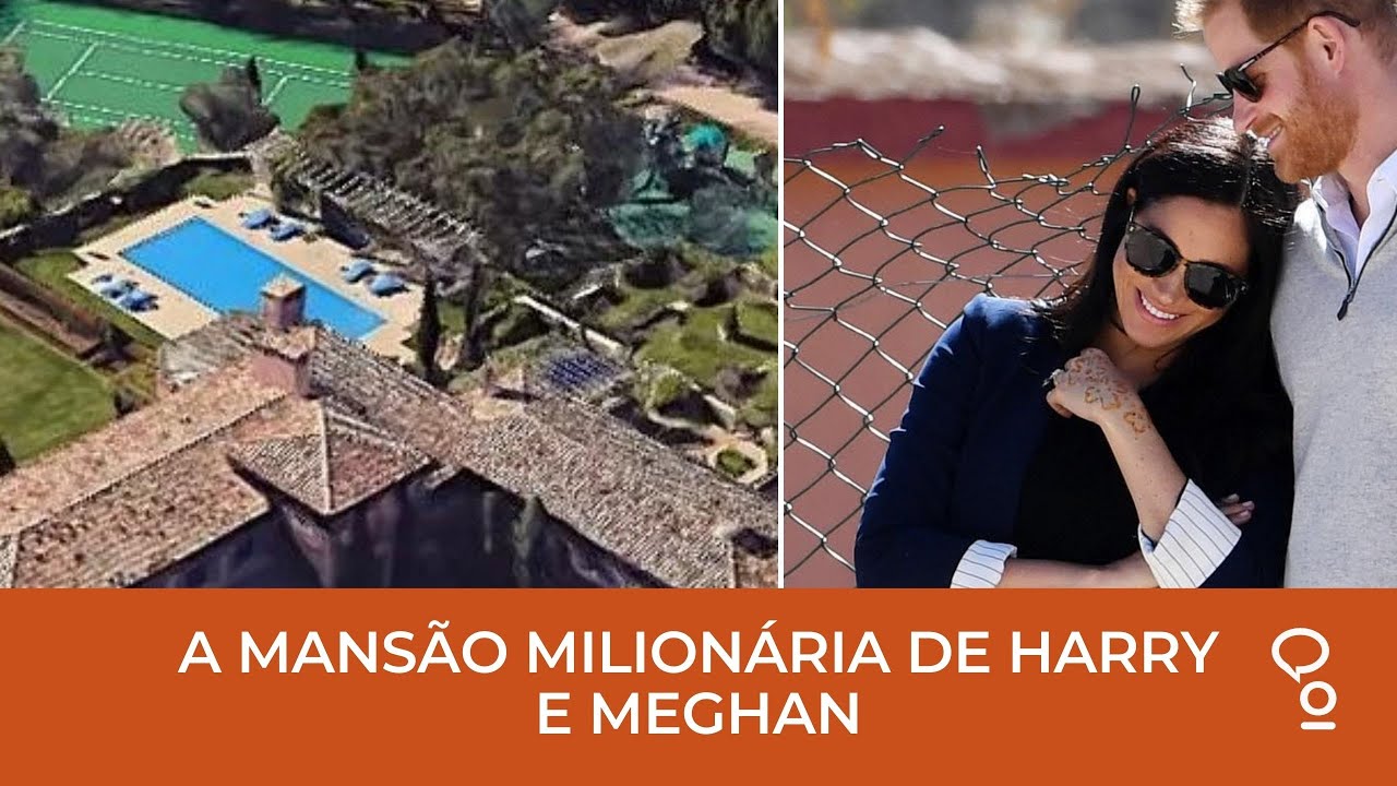 80 MILHÕES! A MANSÃO DE HARRY E MEGHAN MARKLE!