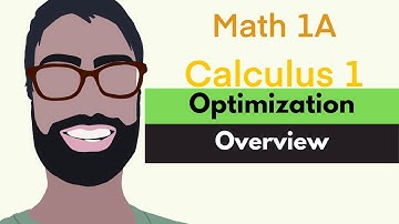 4.7 Optimization | Video 1 - Overview || Calculus 1
