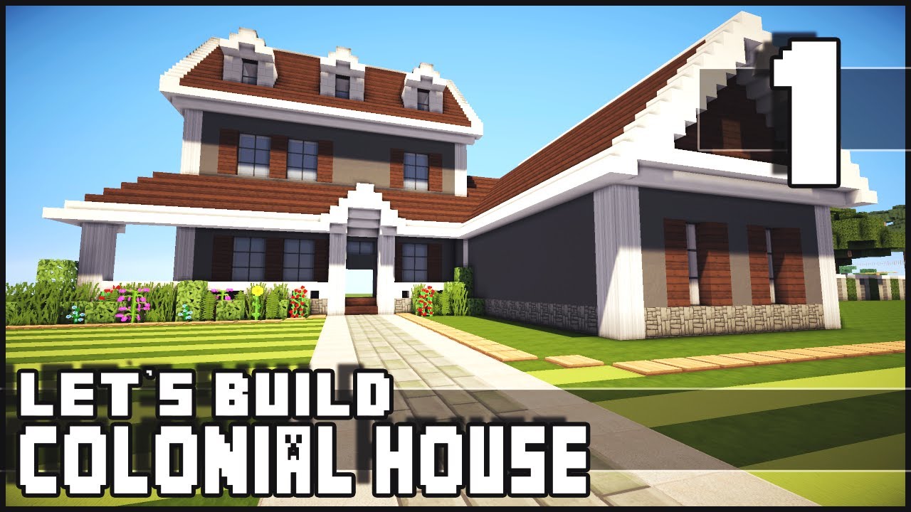 Minecraft: casa colonial (Minecraft: colonial house). : r/Minecraftbuilds