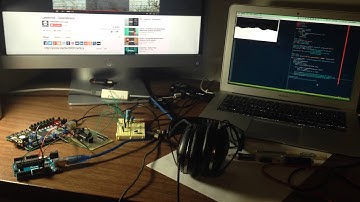 FPGA sound waveform viewer using ADC