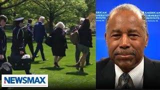 Ben Carson watches Biden's new 'walkers' at work | Eric Bolling The Balance