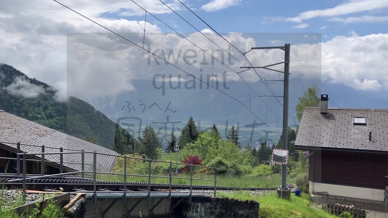 Exploring the Charm of a Small Village on a Rainy Day 