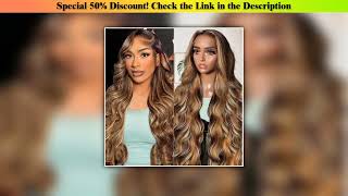 Best 220% Density Lace Front Wigs Human Hair Body Wave P4\/27 Highlight 13x4 13x6 HD Lace Frontal Co