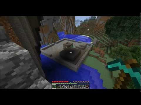 Minecraft LP Episode 8 - Shaft mining, Portals, and more Building