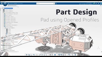 📐CATIA Tip and Trick - Part Design - Using “Open Profile” with the Pad Feature