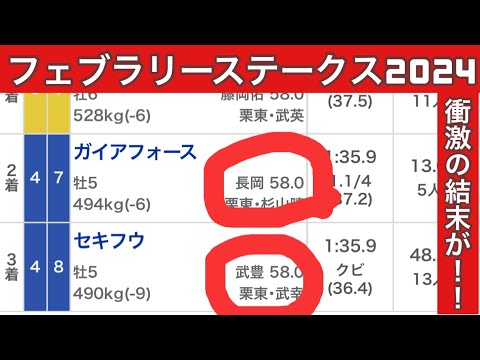 【フェブラリーステークス2024結果】大荒れだったフェブラリーステークス！！まさかの的中か！？！？