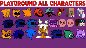 FNF Character Test | Gameplay VS My Playground | ALL Characters (Spinning my tails) Test #6