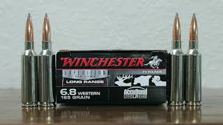 6.8 Western Cartridge Full Profile | 6.5 PRC vs 6.8 Western vs 270 Winchester