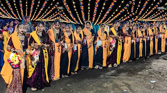 शरद पूर्णिमा नवरात्रि गरबा डांस वीडियो 2025 ||adivasi navratri garba dance video umrali 2025 / #गरबा