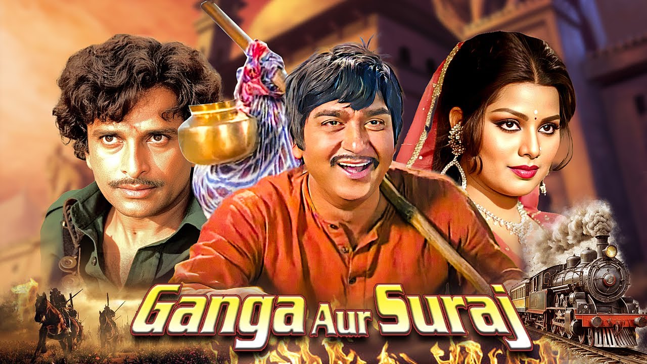 Ganga Aur Suraj (1980) - Hindi Full Movie | Sunil Dutt, Shashi Kapoor, Reena Roy, Sulakshana Pandit
