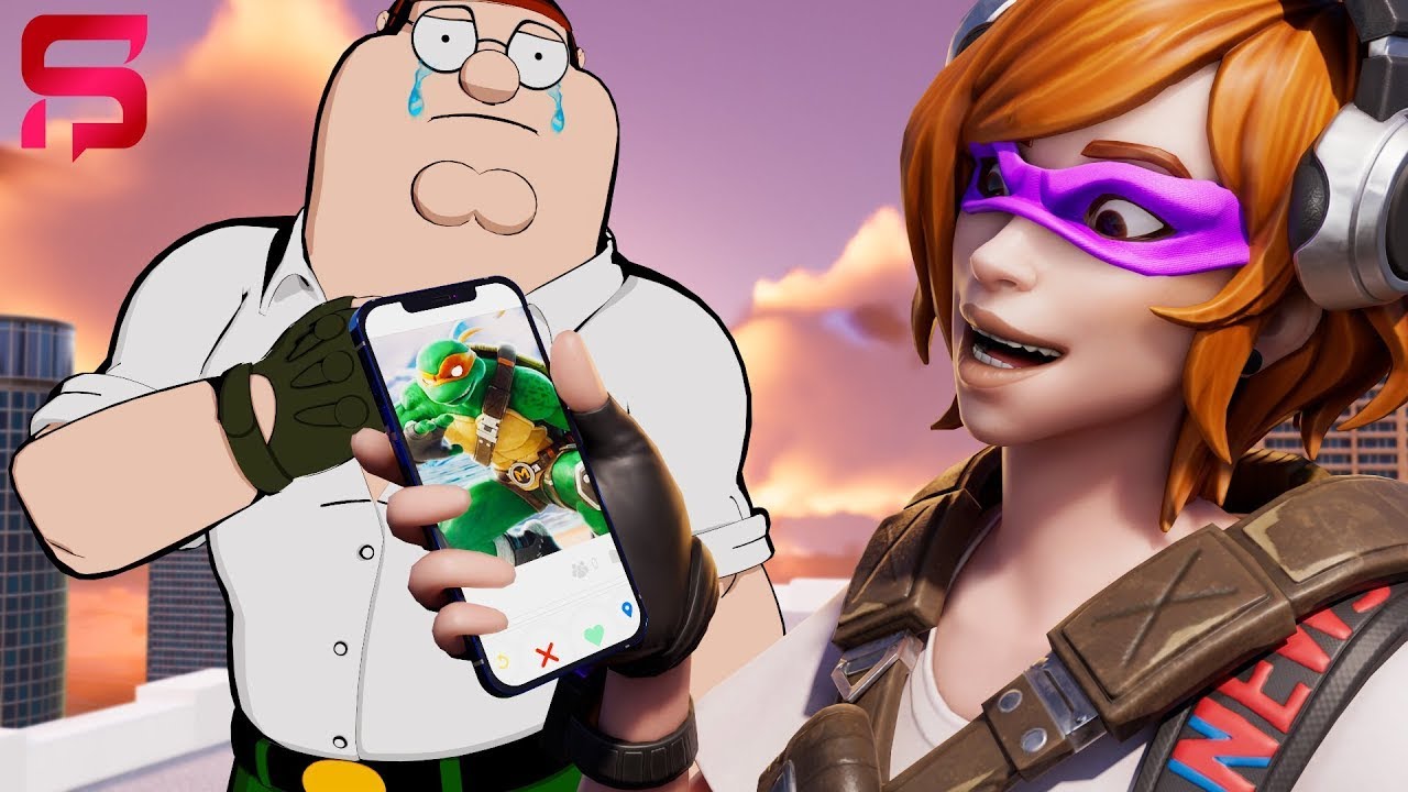 Peter Griffin's IMPOSSIBLE CHOICE Love or Michaelangelo's Friendship.. Fortnite.mp4