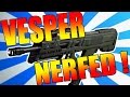 Black Ops 3 - Vesper SMG Is Getting Nerfed! (Black Ops 3 Weapon Update)