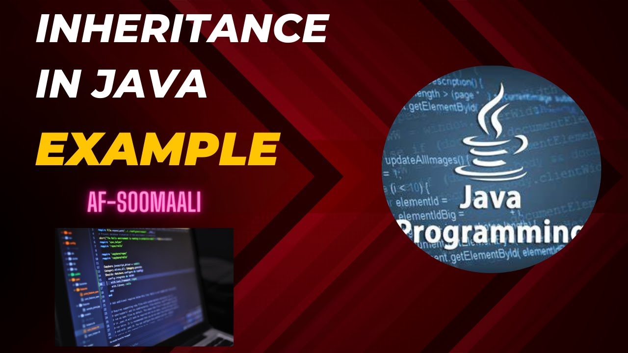 Inheritance in Java Programming (Example Program) - YouTube