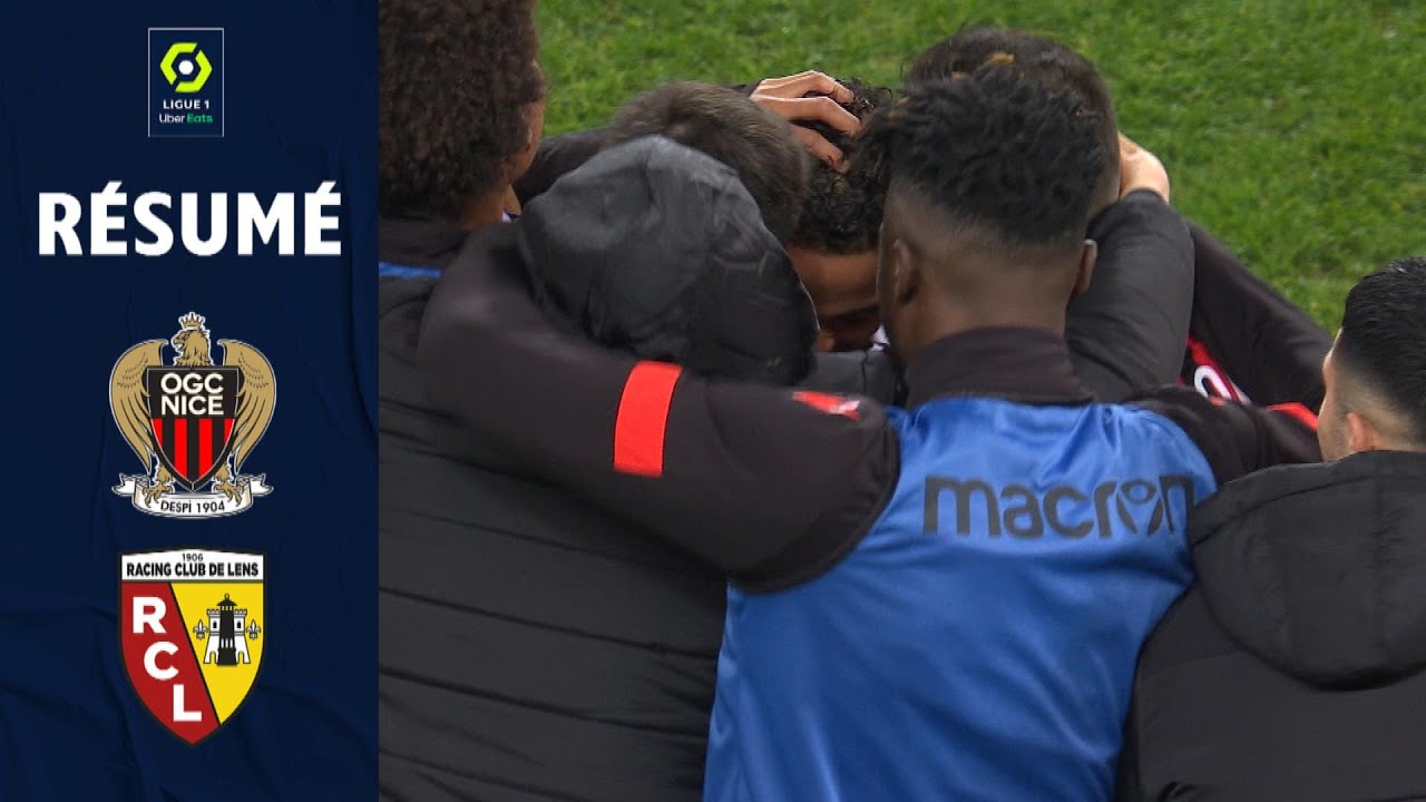 OGC NICE - RC LENS (2 - 1) - Résumé - (OGCN - RCL) / 2021-2022