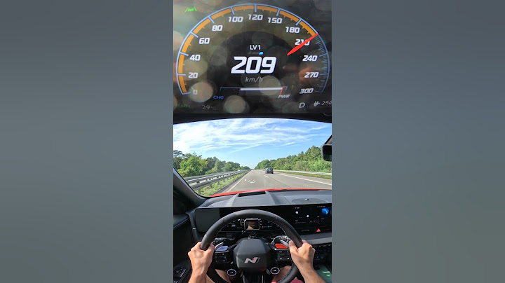 650HP IONIQ 5 N // Top Speed on Autobahn