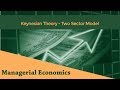 Keynesian Theory of National Income Determination | Two- Sector Model |