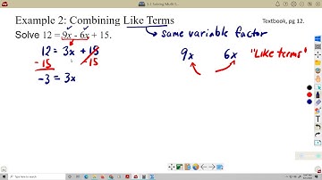 1 2 Solving Multistep Equations (Big Ideas)