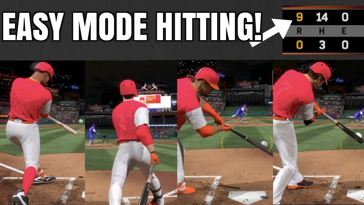 BEST MLB THE SHOW 17 HITTING TIPS! EASY HITS AND DINGERS! - YouTube