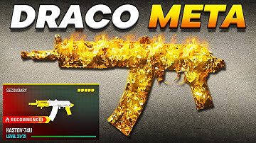 new *META* DRACO LOADOUT in WARZONE 3! 😍 (Best KASTOV 74U Class Setup) - MW3